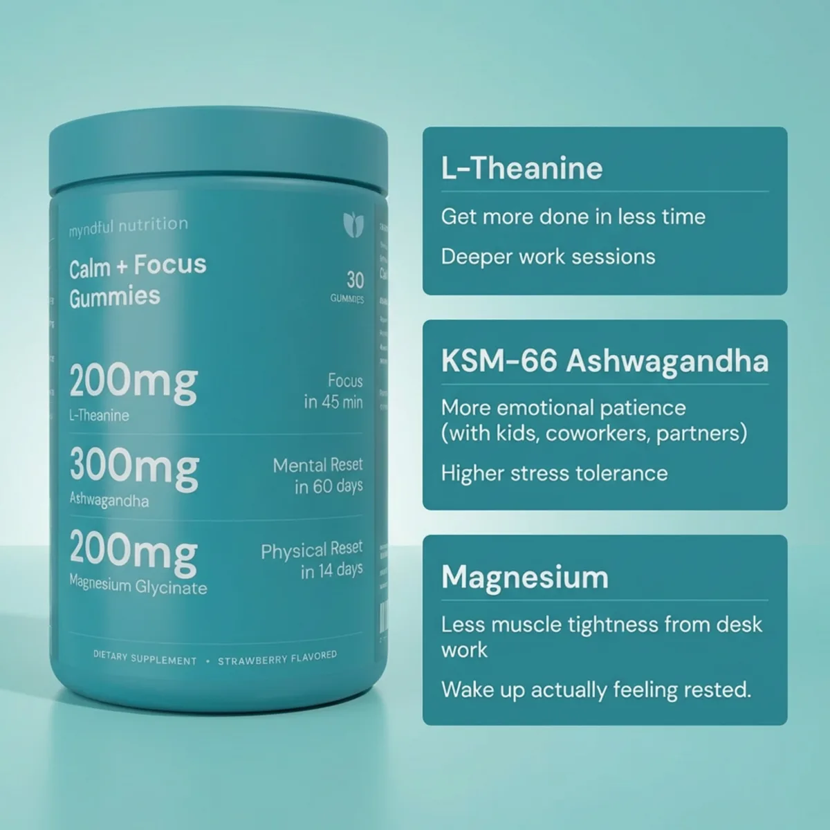 MYNDFUL Calm + Focus Gummies — product 5